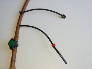 Cutting tubing and attaching drip emitters
