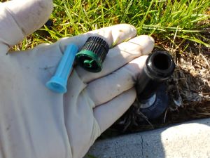 Selecting the proper replacement sprinkler nozzle