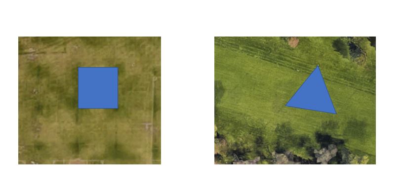 Sprinkler Coverage Layout Example