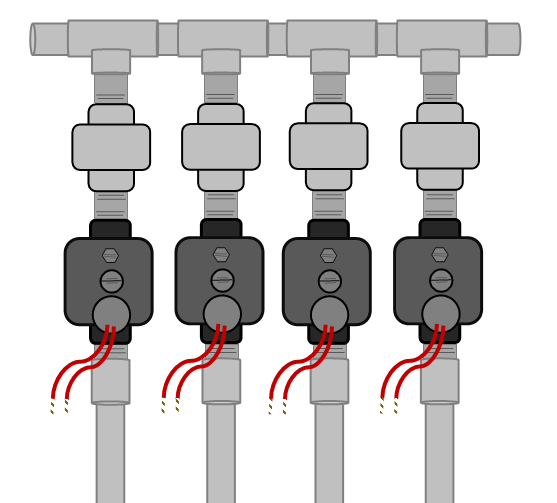 Offset Manifold Configuration